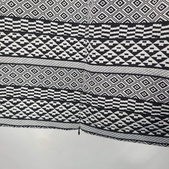 Eloquii Tribal Pattern Color Block Skirt Size 24 - Picture 4 of 6